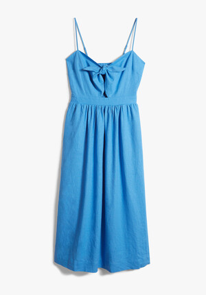 May Linen Midi Dress