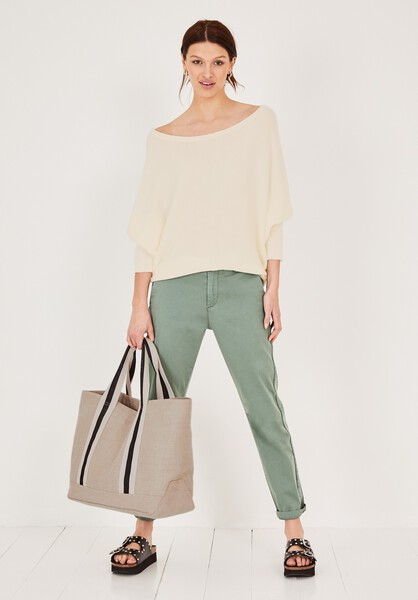 Off-The-Shoulder Jumper