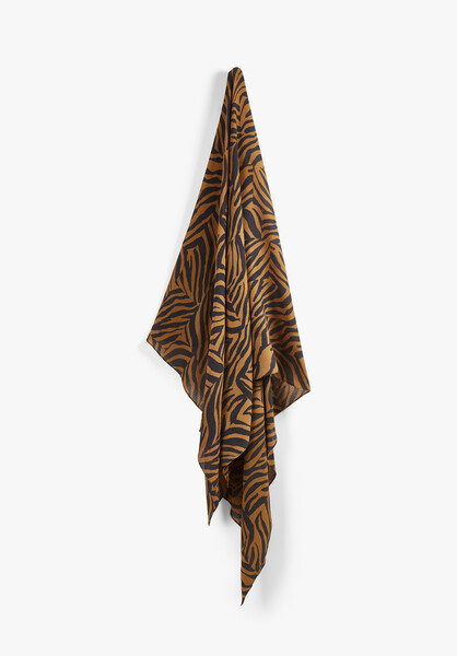 Zebra Printed Scarf
