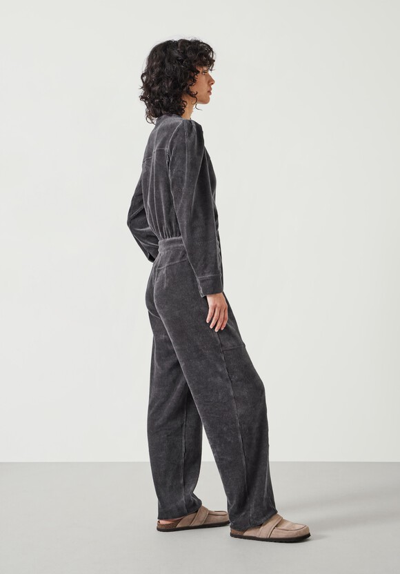 Joplin Cord Jersey Jumpsuit