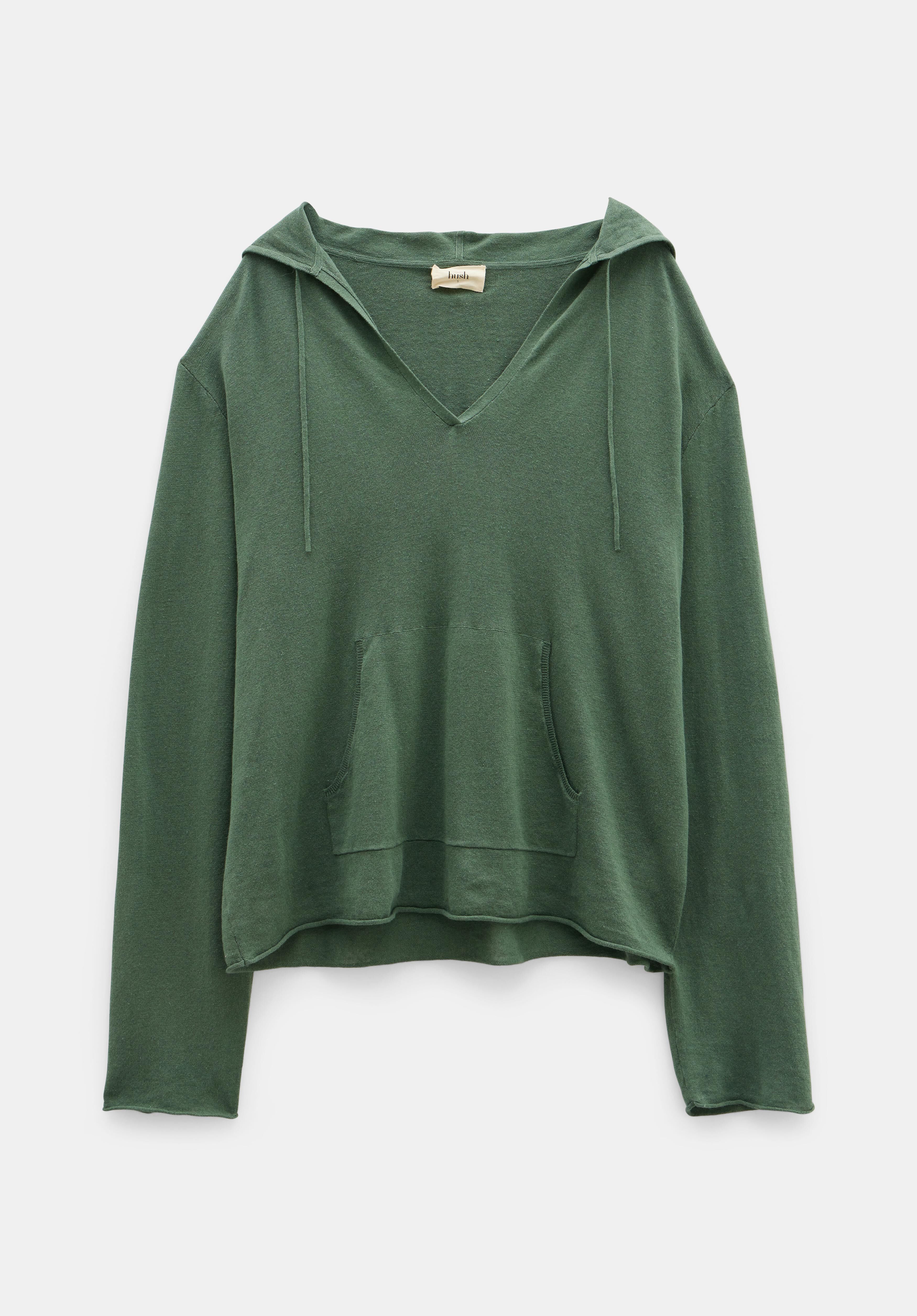 Linen sweatshirt discount