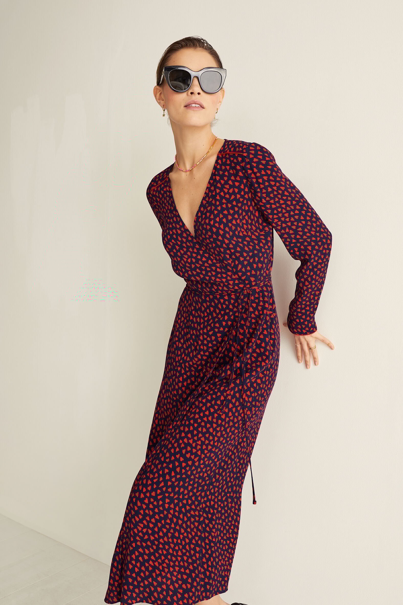 Meghan wrap dress clearance