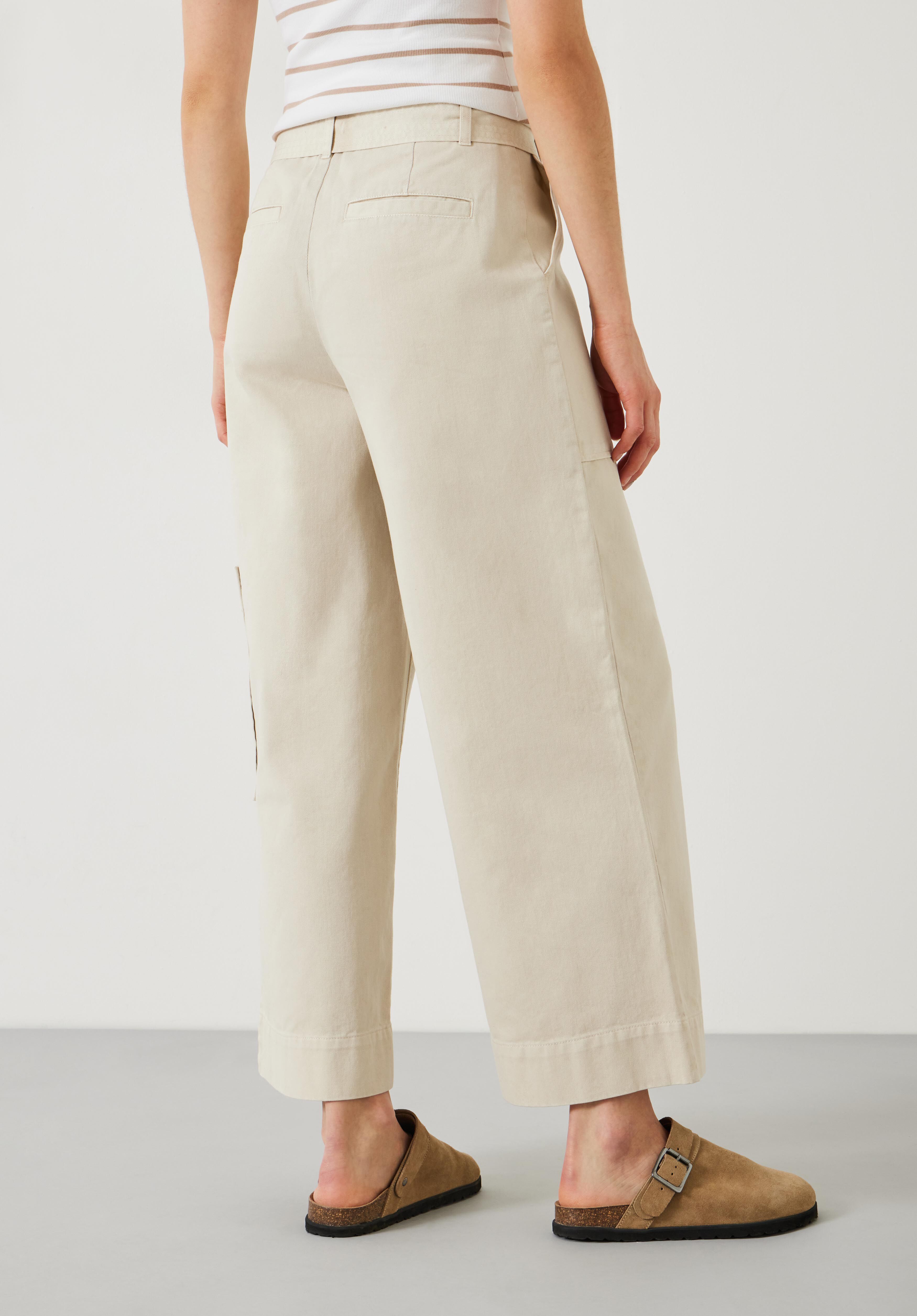 Hush cropped relaxed trousers shop