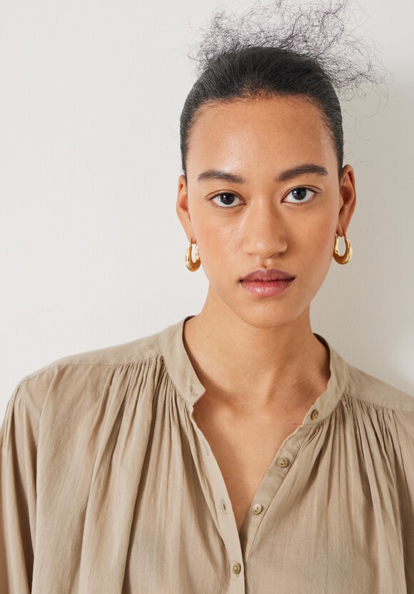 Lhea Oversized Gather Detail Blouse