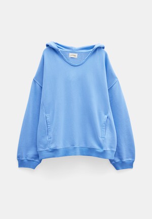 Jude Oversized Open Neck Hoodie