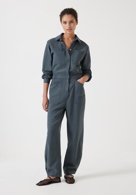 Tencel Aviator Jumpsuit