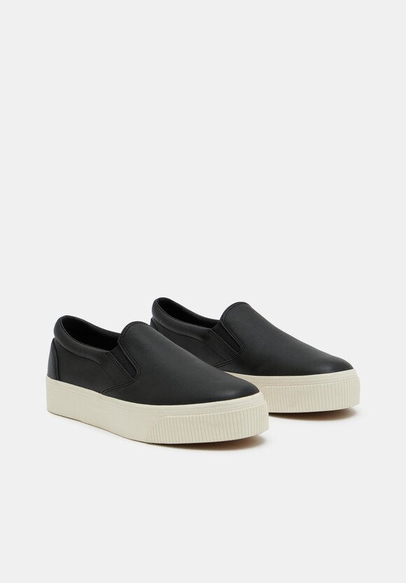 Gili Flatform Leather Trainers