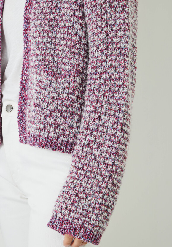 Girija Textured Stitch Knitted Cardigan