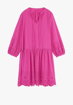 Soleil Broderie Smock Dress