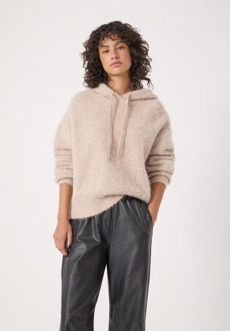 Hazel Alpaca Wool Hoodie