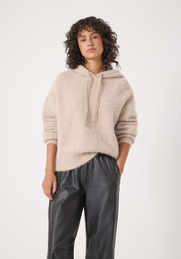 Hazel Alpaca Wool Hoodie
