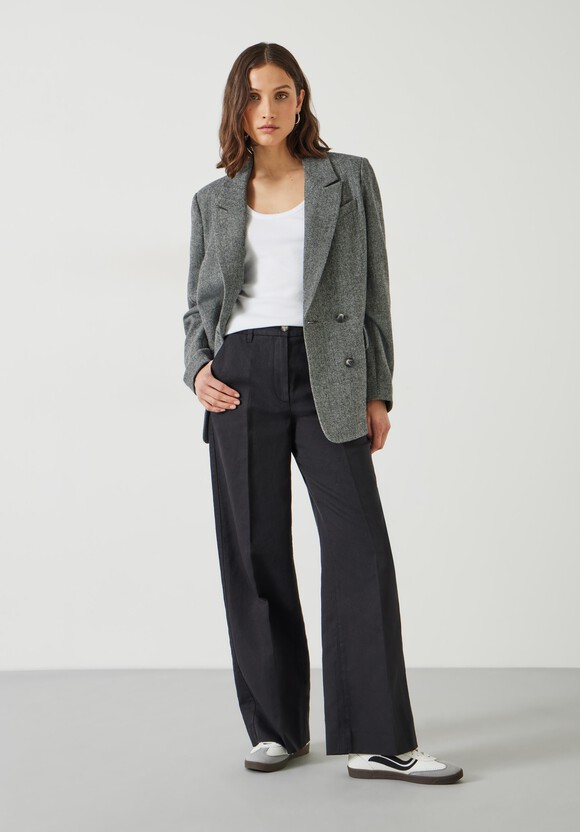 Emily Cotton Wide Leg Trousers