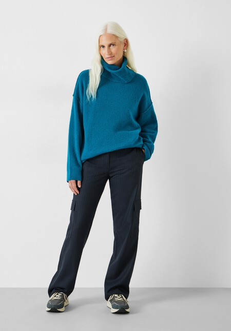 Meryl Roll Neck Wool Blend Jumper