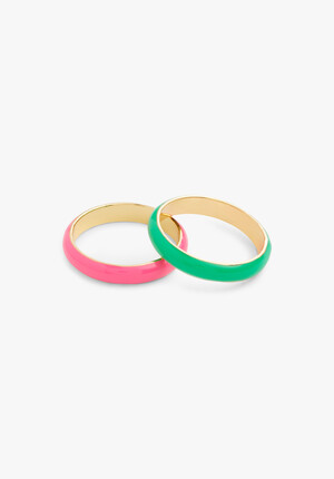 Emmie Enamel Stacking Rings