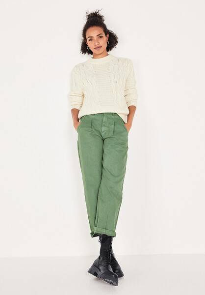 Bobble Cable Knit Jumper