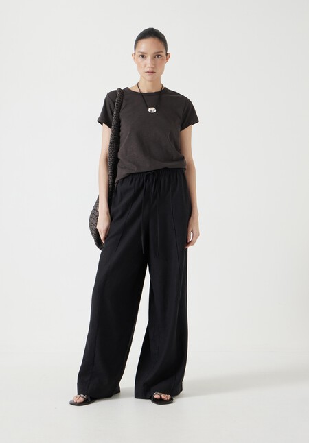 Slim Fit Slub Crew T-Shirt