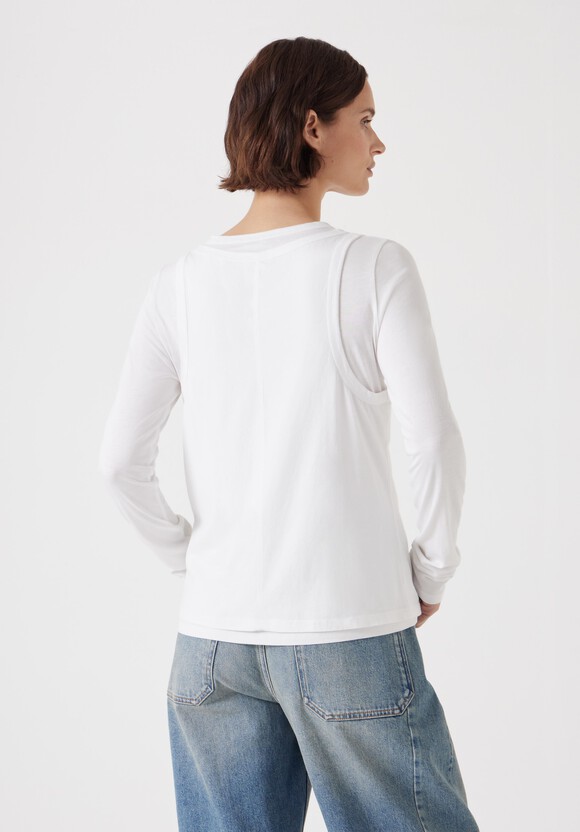 Double Layer Long Sleeve Top