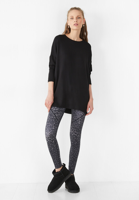 Wide Jersey Top