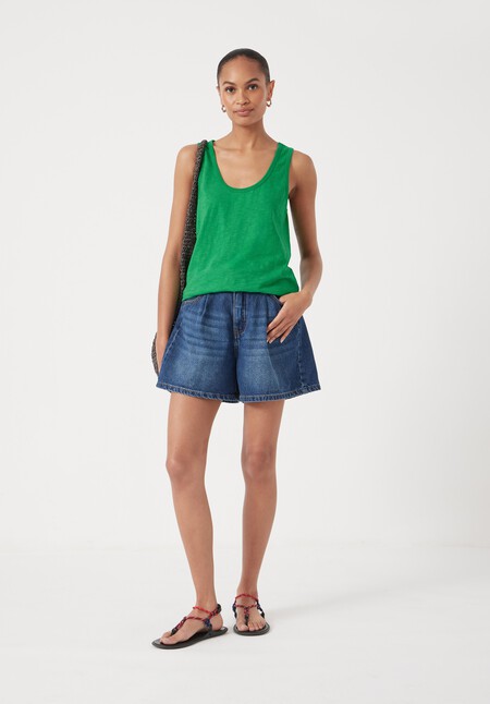 Cotton Slub Tank Top