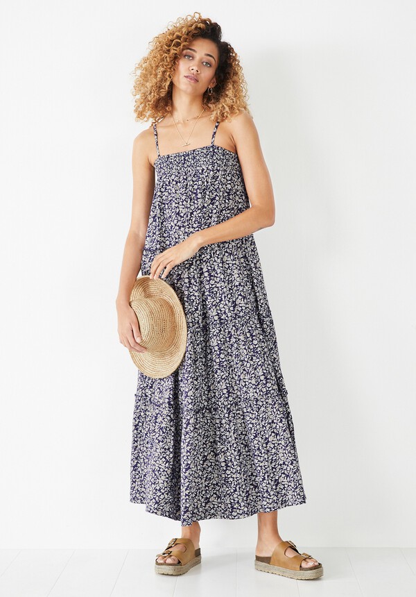 Mirna Strappy Tiered Dress