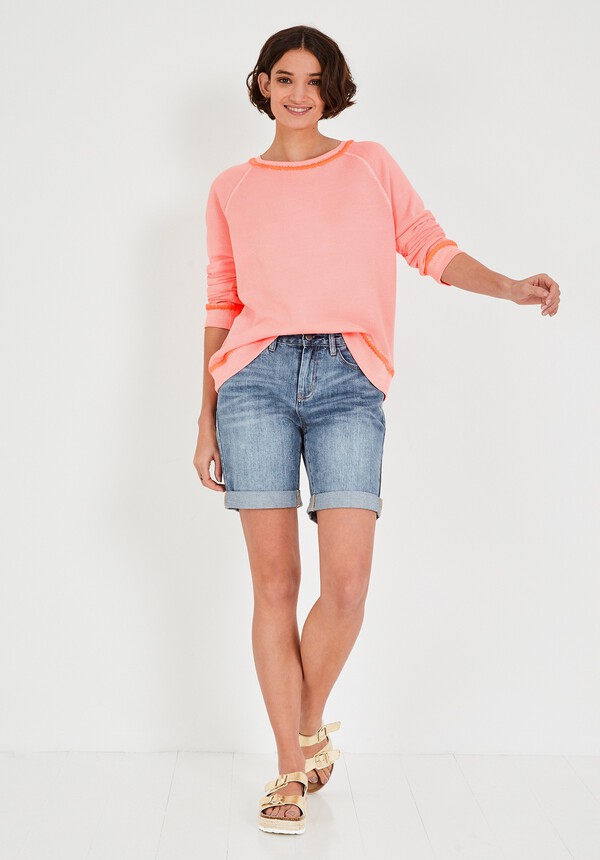 Contrast Stitch Sweatshirt