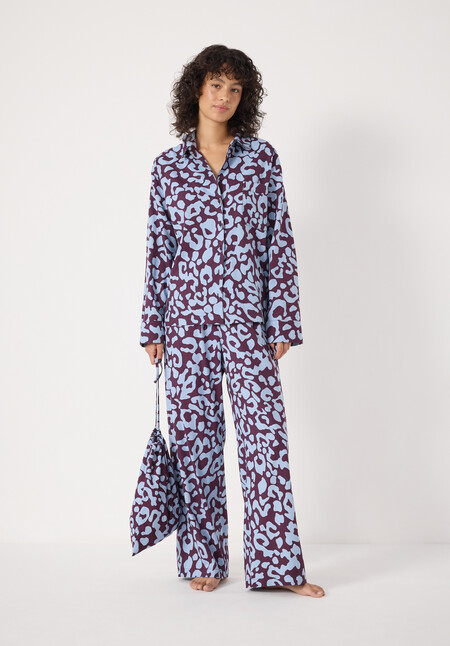 Brushed Cotton Animal Print Pyjamas