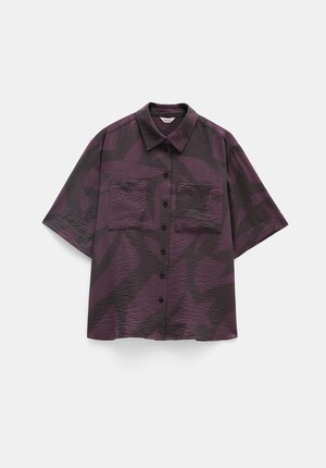 Air Flow Short Sleeve Collared Shirt