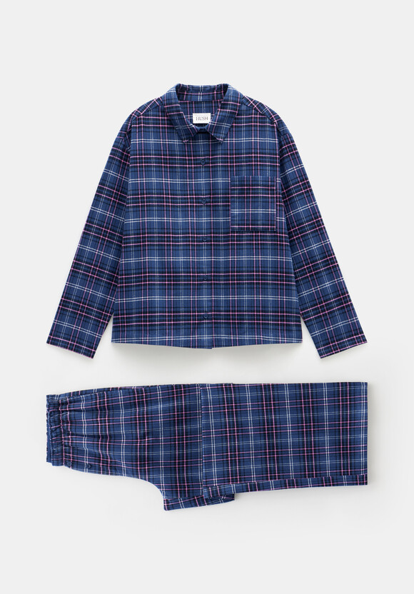 Luella Brushed Cotton Check Pyjamas