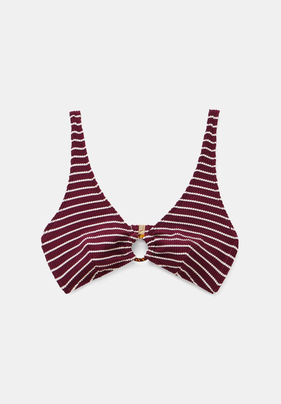 Crinkle Ring Bikini Top