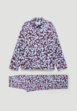 Brushed Cotton Animal Print Pyjamas