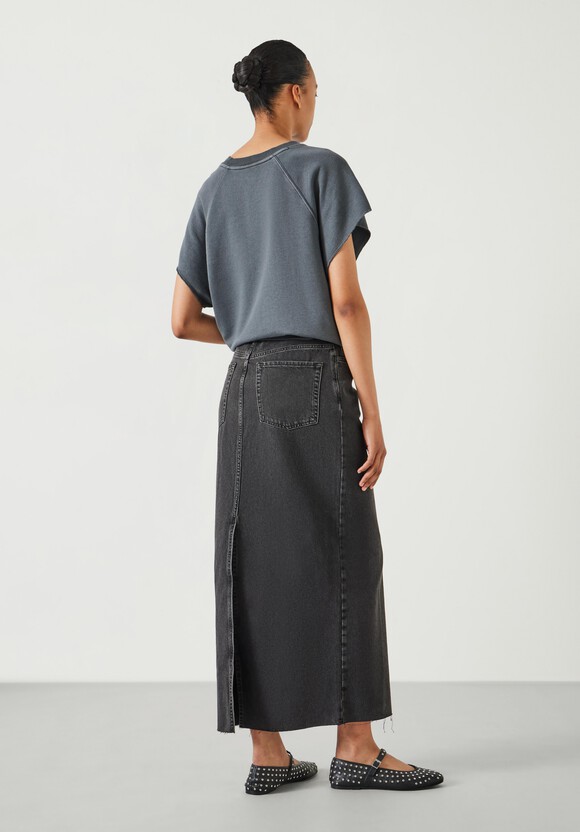 Rylie Denim Maxi Skirt