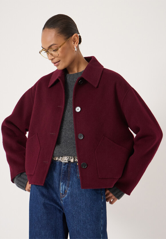 Pure Wool Double Faced Jacket