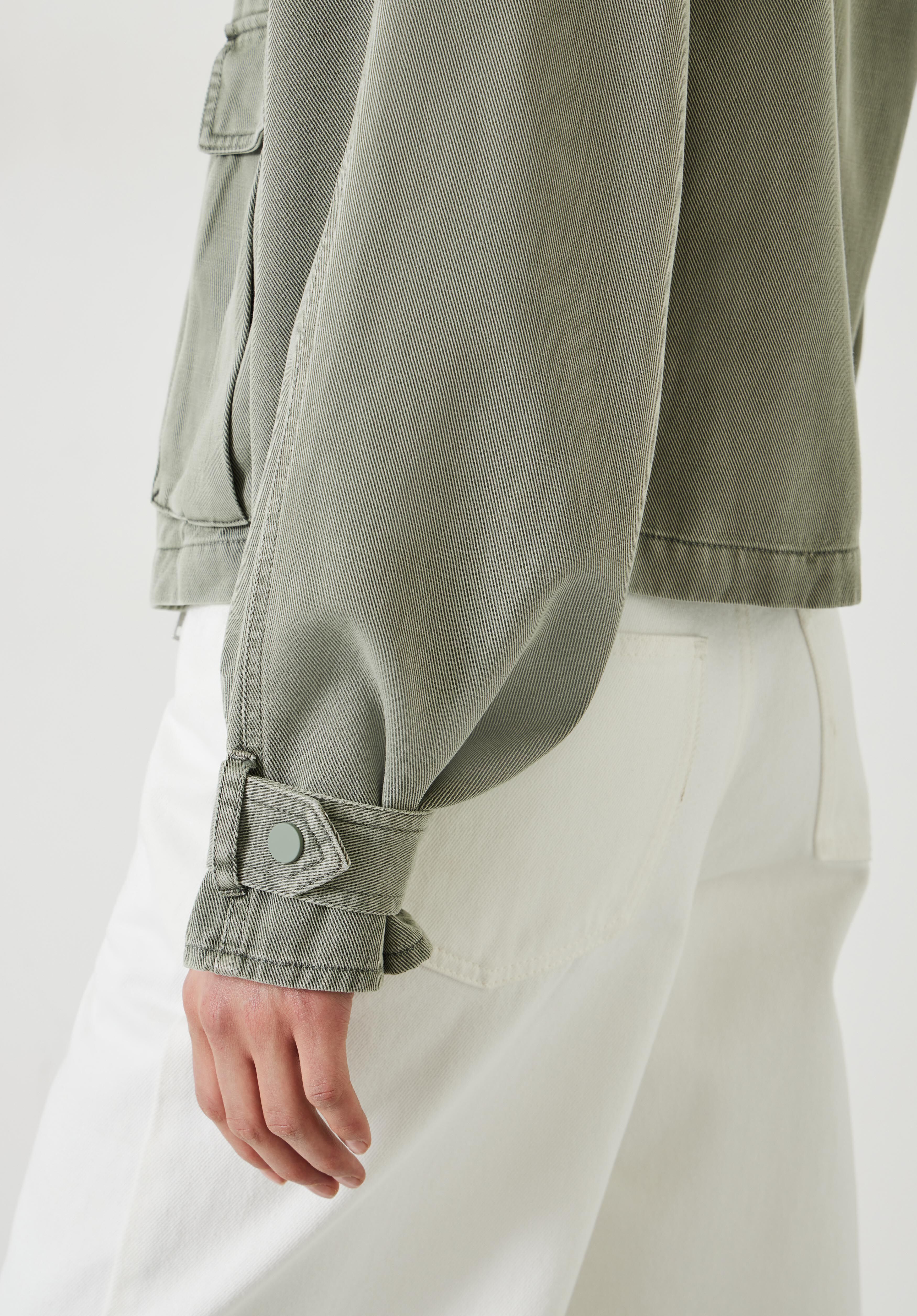 Hush utility jacket top