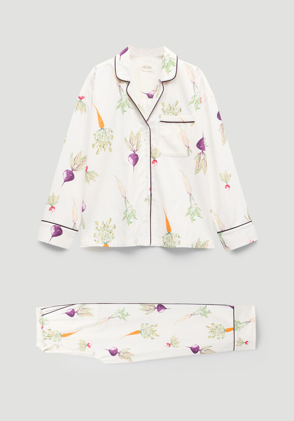 Brushed Cotton Harvest Print Pjyamas