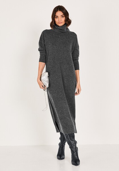 Roll Neck Sweater Dress
