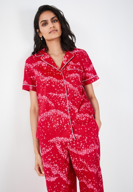 Ivy Cotton Pj Short Sleeve Set