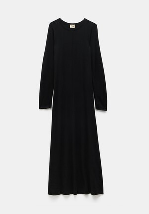 Talen Long Sleeved Knitted Maxi Dress