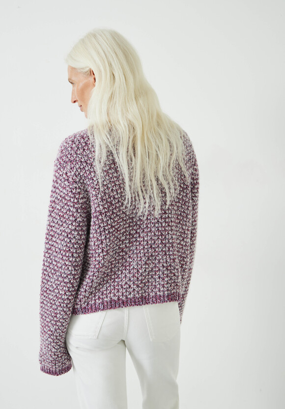 Girija Textured Stitch Knitted Cardigan