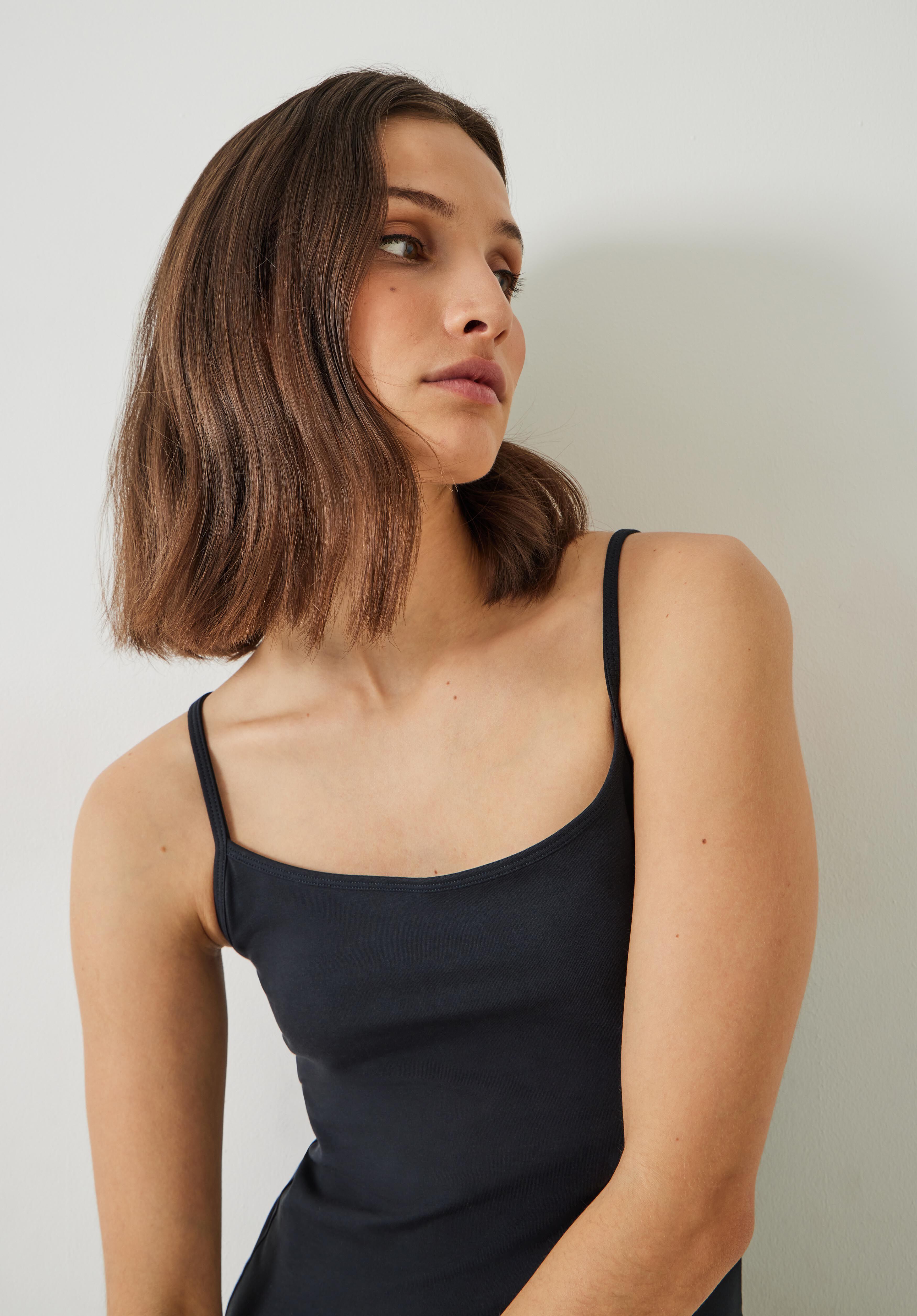 Sayla Cami Top Black hush