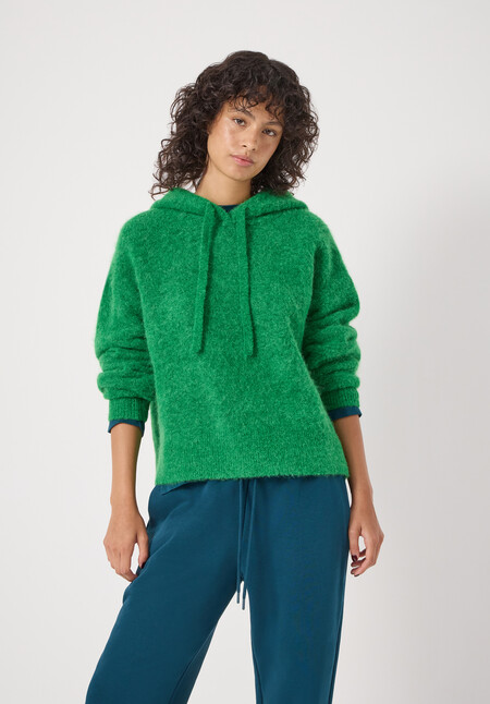 Hazel Alpaca Wool Hoodie