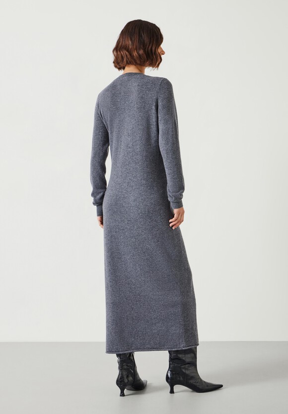 Tilly Tie Waist Merino Wool Midi Dress