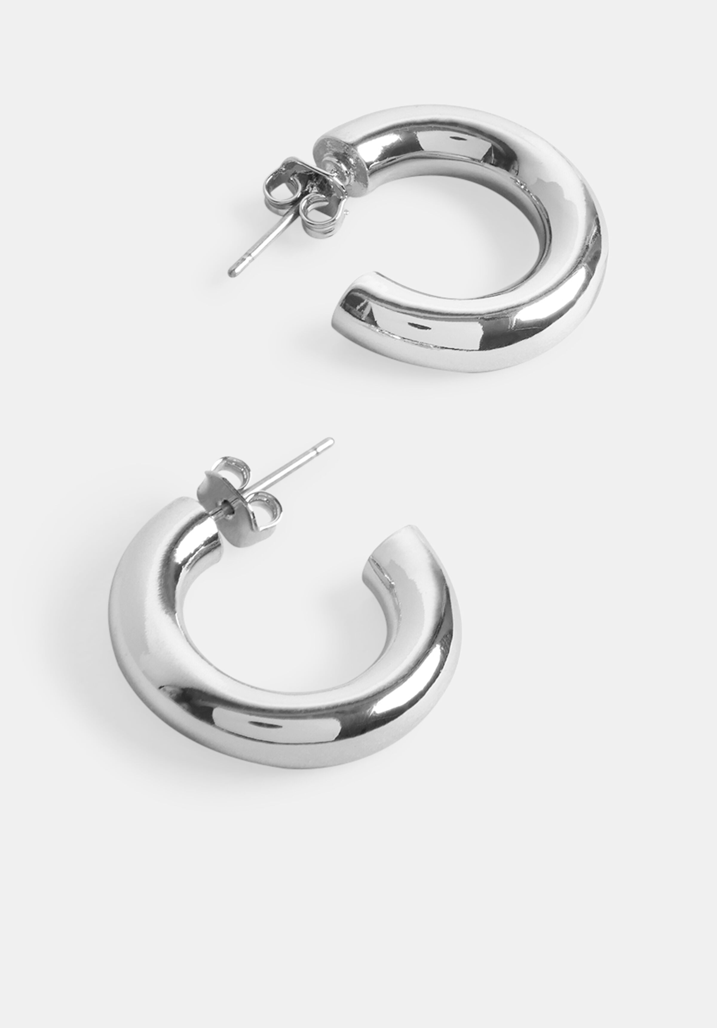 Topshop discount silver hoops