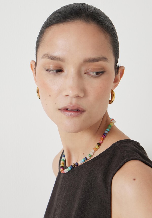 Semi-Precious Beaded Necklace