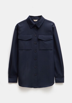 Lara Utility Wool Shirt