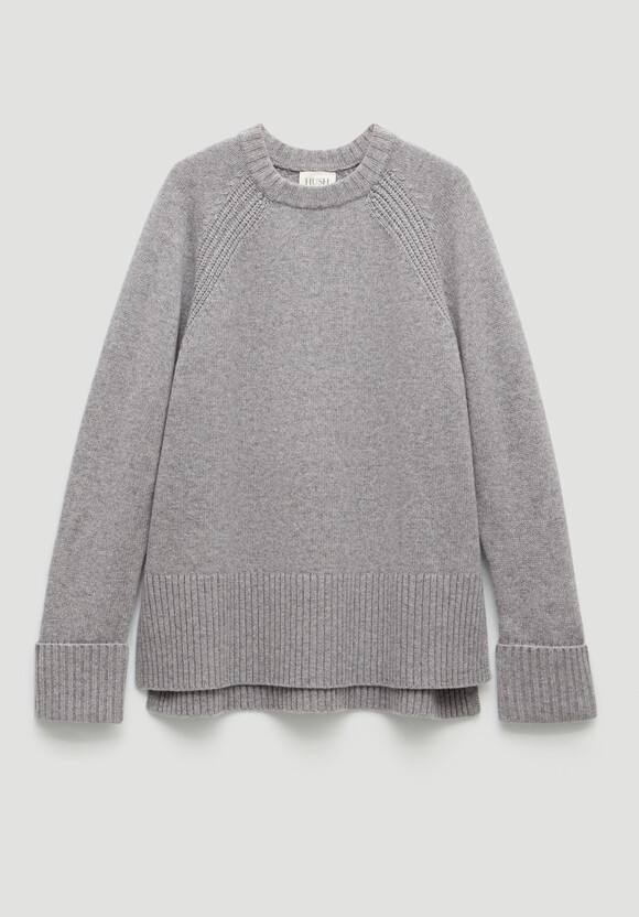 Longline Merino Wool Jumper