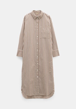 Sahra Midi Stripe Shirt Dress