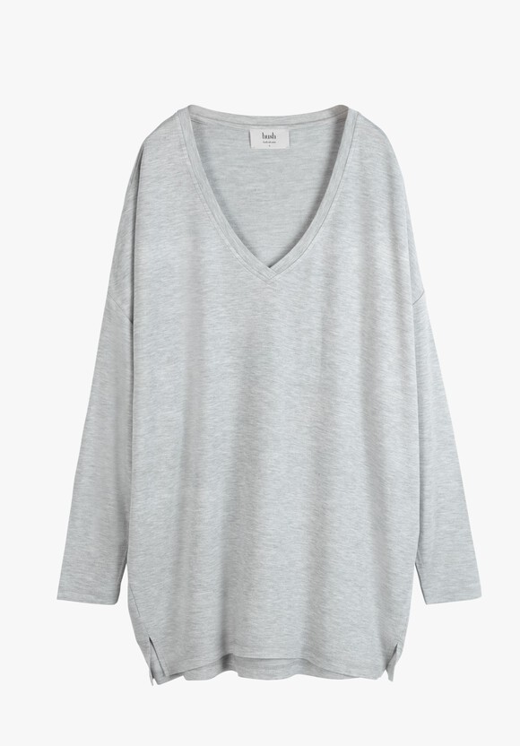 Gillian Wide Jersey V Neck Top