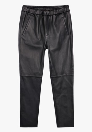 Leather Joggers