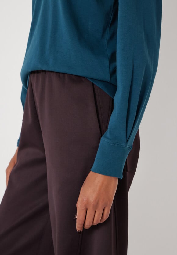 Emily Puff Sleeve Cotton Jersey Top