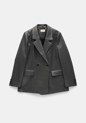 Hazel Metallic Blazer